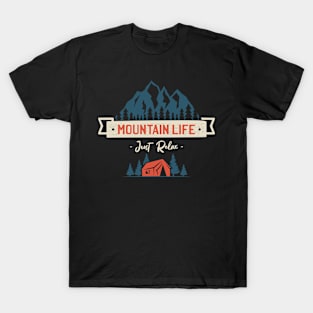 mountain life by trumpkins design T-Shirt